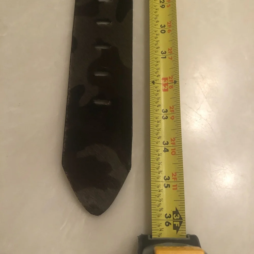 Brave Leather Camouflage Belt
